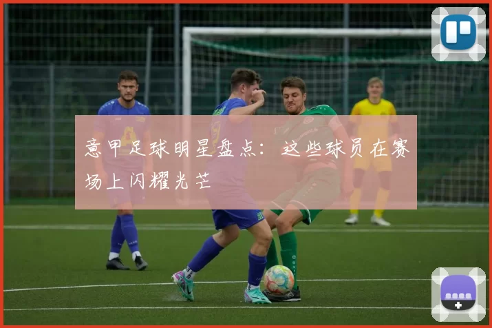 意甲足球明星盘点：这些球员在赛场上闪耀光芒